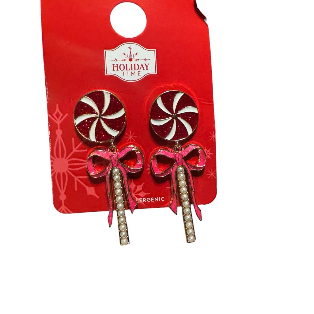 Candy Cane Earrings